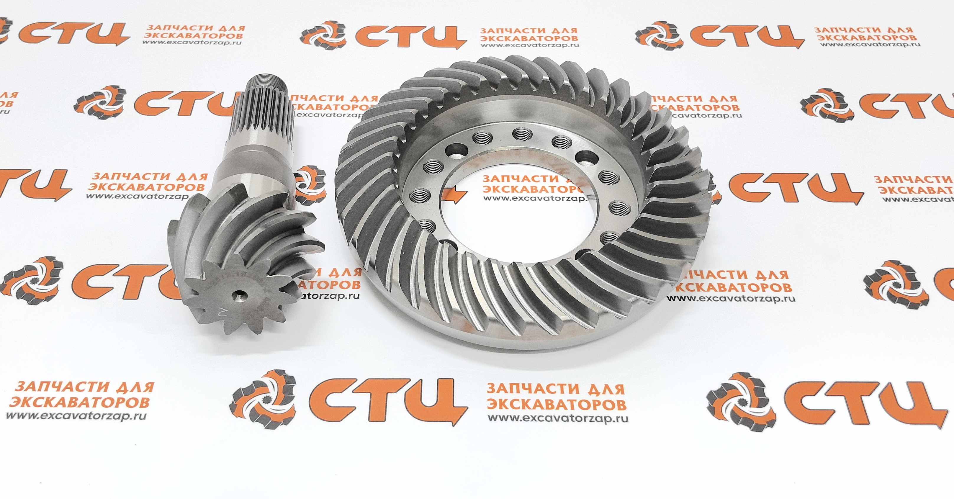 Главная пара ZGAQ-08226 (аналог, Турция) переднего, заднего мостов экскаватора HYUNDAI R170W-3, R170W-3, R1700