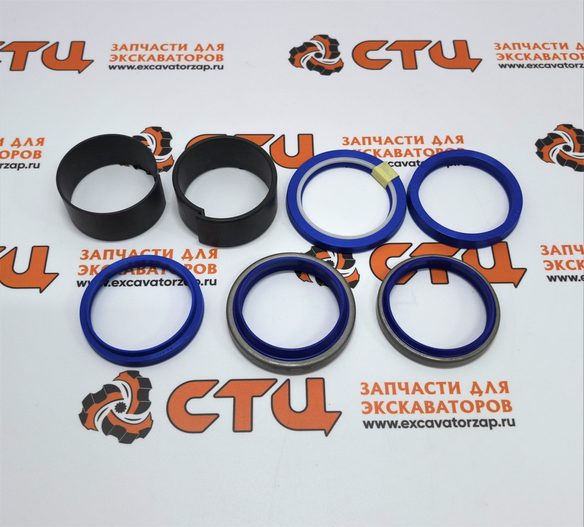 Ремкомплект AH210484 (World Gasket, Italy) штока гидроцлииндра поворота стрелы экскаватора погрузчика John Deere 325J, 325K